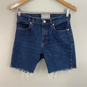Everlane High Rise 5.5” Denim Jean Shorts Women’s Size 27